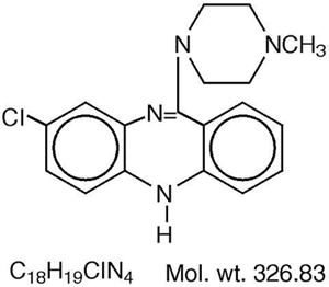 Clozapine ( Clozaril )