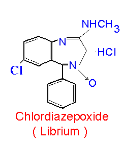 Chlordiazepoxide ( Libritabs, Librium )