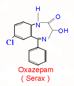 Oxazepam ( Serax )